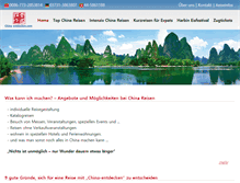 Tablet Screenshot of china-entdecken.com